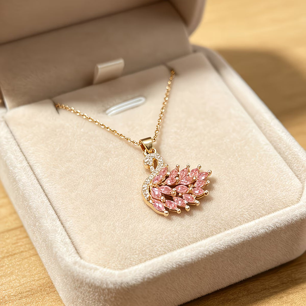 سنسلة البجعة  – Swan Necklace
